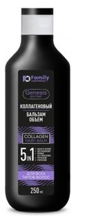 Бальзам-объем Family Cosmetics коллагеновый для всех типов волос, 250 мл х 2шт.