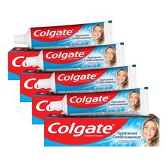 Комплект Зубная паста Colgate Бережное Отбеливание 100 мл х 4 шт.