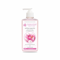 Крем-мыло CLEAN HOME BEAUTY CARE, с дозатором, увлажняющее, 350мл