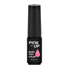 Гель-лак для ногтей PINK UP pro база+цвет+топ тон 27 5 мл