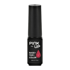 Гель-лак для ногтей PINK UP pro база+цвет+топ тон 25 5 мл