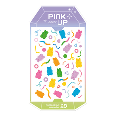 Наклейки для ногтей Pink Up Decor Spring Collection 2D переводные тон 117