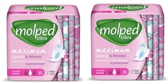 Прокладки Molped Ultra Супер с крылышками 2х8шт