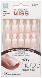 Накладные ногти Kiss Salon Acrylic Nude Nails