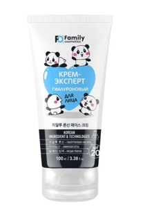 Крем-Эксперт для лица Family Cosmetics Панда Гиалуроновый 100 мл 2 шт