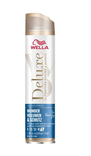 Лак для волос Wella Deluxe Wunder Volumen&Schutz Мгновенный объем и защита