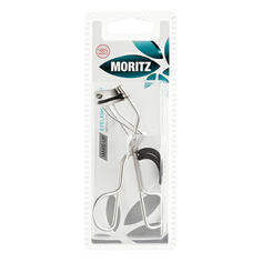 Щипцы для завивки ресниц Moritz с 2 запасными силиконовыми прокладками серебряные