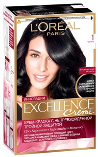 Краска для волос LOreal Paris Excellence 1 black