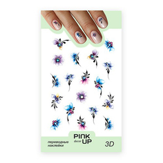 Наклейки для ногтей Pink Up Decor 3D 784