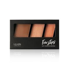 Контуринг для лица Lavelle Few steps 02 peach beige палетка 12 г