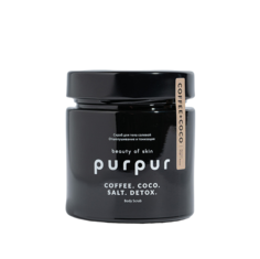Скраб Purpur beauty of skin правильное питание кожи, кокос и кофе, 400 г