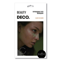 Татуировка переводная для тела DECO. by Miami tattoos Glow in Dark веснушки 5 г