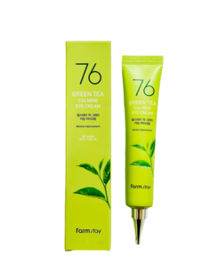 Крем для кожи вокруг глаз FarmStay с зеленым чаем Eye Cream 76 Green Tea Calming 45 мл