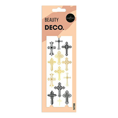 Татуировка переводная для тела DECO. Aesthetic Mood by Miami tattoos Cross