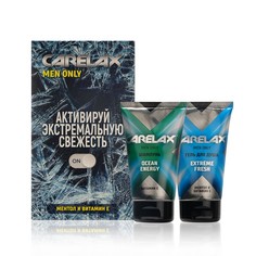 Набор Carelax гель для душа Extreme Fresh 150мл, шампунь для волос Ocean Energy 150мл