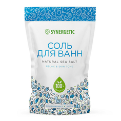 Соль для ванны Synergetic Relax & Skin tone 1 кг