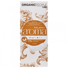 Прокладки ежедневные Organic People Care Lady Aroma Classic 30 шт