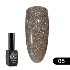 Гель лак Global Fashion Disco Gel Shine Spectrum 05 светоотражающий 8 мл