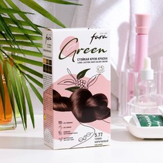Краска для волос FARA Eco Line Green 5.77 темно-коричневый, 125 г