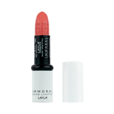 Помада для губ Layla Cosmetics блестящая Immoral Shine Lipstick N5