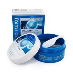 Гидрогелевые патчи FarmStay Collagen Water Full Hydrogel Eye Patch с коллагеном, 23 г