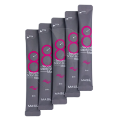 Профессиональная увлажняющая маска для волос MASIL 5 x 8 мл (8 Seconds Salon Hair Mask,...