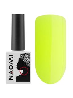 База каучуковая для гель-лака, 10мл, Naomi, 55541, 21 Neon Yellow