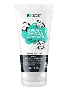 Крем-Флюид Панда Матирующий 100 мл. Family Cosmetics