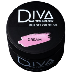 Гель для наращивания ногтей Diva Nail Technology камуфлирующий нюдовый розовый 30 г