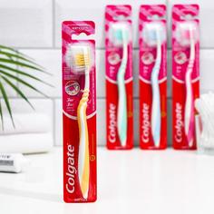 Зубная щетка Colgate Зиг Заг забота о деснах, мягкая, микс, 1 шт. No Brand