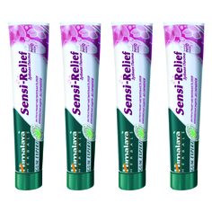Комплект Зубная паста Himalaya Herbals Sensi-Relief для чувствительных 75мл х 4 шт.