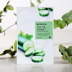 Тканевая маска для лица с экстрактом огурца MIZON Joyful Time Essence Mask Cucumber, 23 г