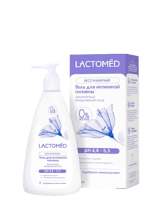 Лактомед (Lactomed) Гель для интимной гигиены Деликатный ежедневный уход, 200мл
