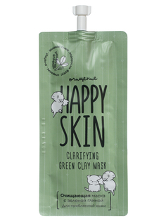 Очищающая маска Happy Skin, с зеленои? глинои?, 20 мл