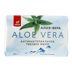 Туалетное мыло Окей Антибактериальное с алоэ вера 90 г ОКЕЙ
