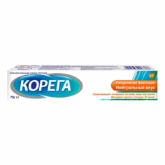 Крем Корега для фиксации зубных протезов Нейтральный вкус 70 мл Corega