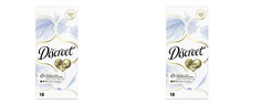 Ежедневные прокладки Discreet Multiform Skin Love 18 шт 2 уп
