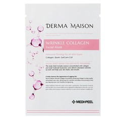 Антивозрастная ампульная маска MEDI-PEEL Derma Maison Wrinkle Collagen Facial Mask, 23 мл No Brand