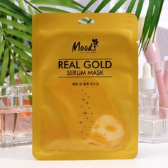 Маска сыворотка Moods из настоящего золота, 38 гр No Brand