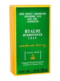 Мыло для лица Madame Heng Hyaloe Hydropower Soap, 100г