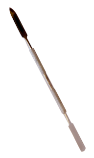 Шпатель 2-х сторонний профессиональной серии Zinger MC0030 SH-Salon