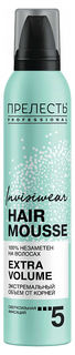 Мусс для волос Прелесть Professional Invisiwear Экстремальный объем 200 мл