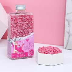 Соль для ванны во флаконе шоколад "Успеха в Новом году!", аромат зимней ягоды,360г Чистое счастье
