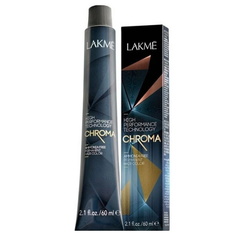 Крем-краска перманентная Lakme Chroma New 6/55, темный блондин махагоновый яркий