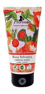 Крем для рук с ароматом дикой розы Florinda Hand Cream Rosa Selvatica, 75 мл