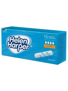 Тампоны безаппликаторные Helen Harper Super 16 шт