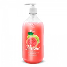Жидкое крем-мыло Grass Milana "Гуава", 1 л No Brand
