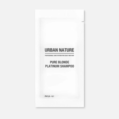 Шампунь Urban Nature тонирующий, для светлых волос, 10 мл