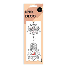 Татуировка переводная для тела DECO. Helen Hamps by Miami tattoos Lotus