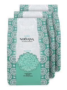 Комплект Воск горячий пленочный ITALWAX Nirvana Сандал ганулы 1 кг х 3 шт.